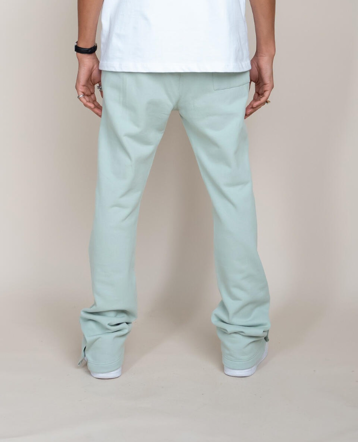 FRENCH TERRY SNAP FLARED PANT EPTM
