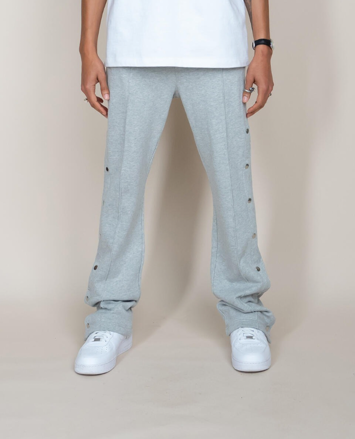 FRENCH TERRY SNAP FLARED PANT EPTM