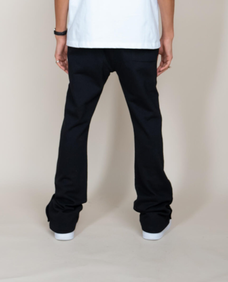 FRENCH TERRY SNAP FLARED PANT EPTM