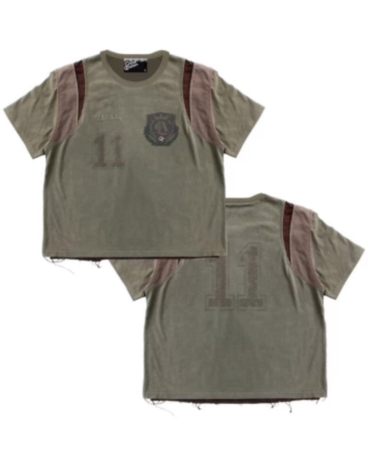 CUT AND SEW WARM UP TEE LIFTED ANCHORS