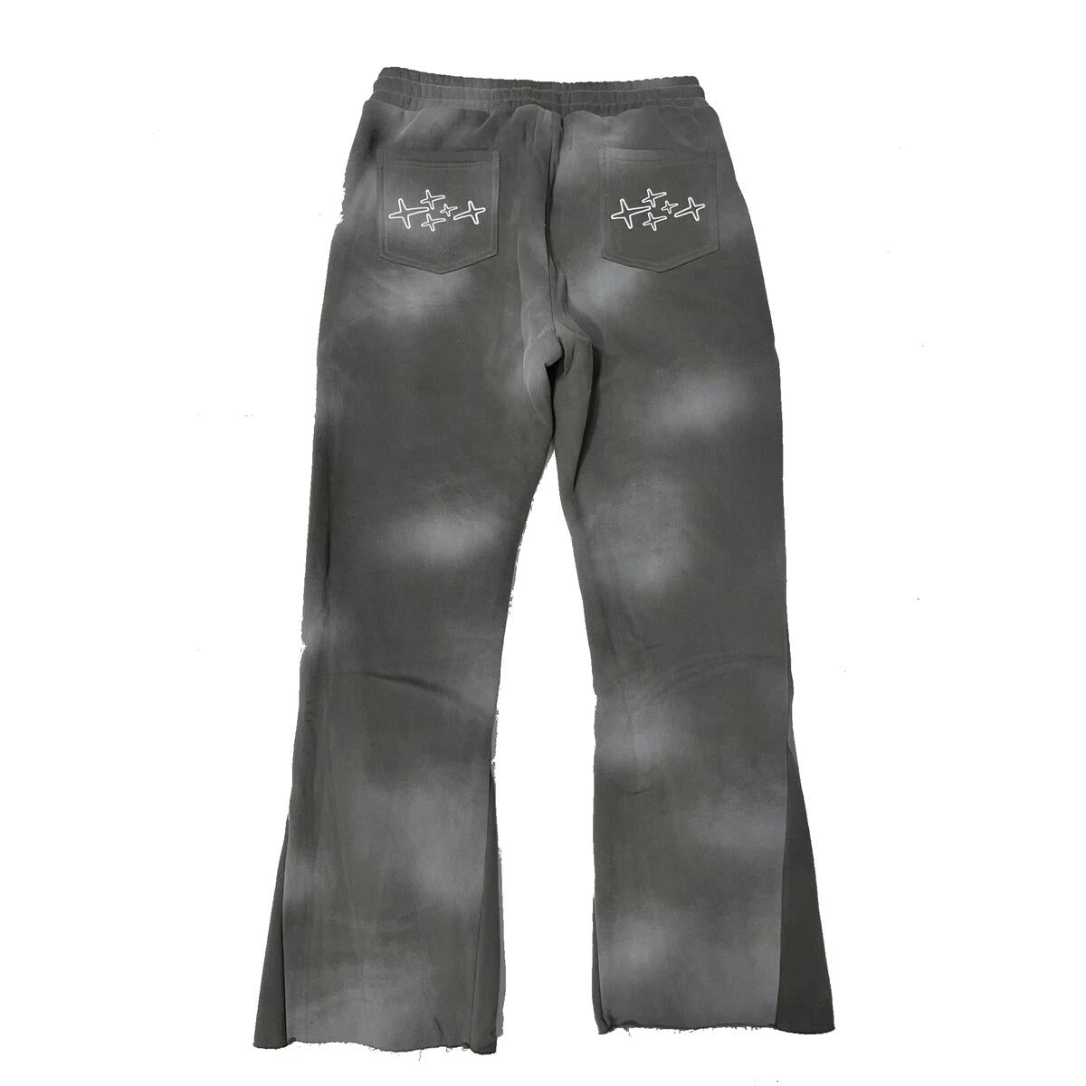 WASHED FLARE PANTS RETROVERT