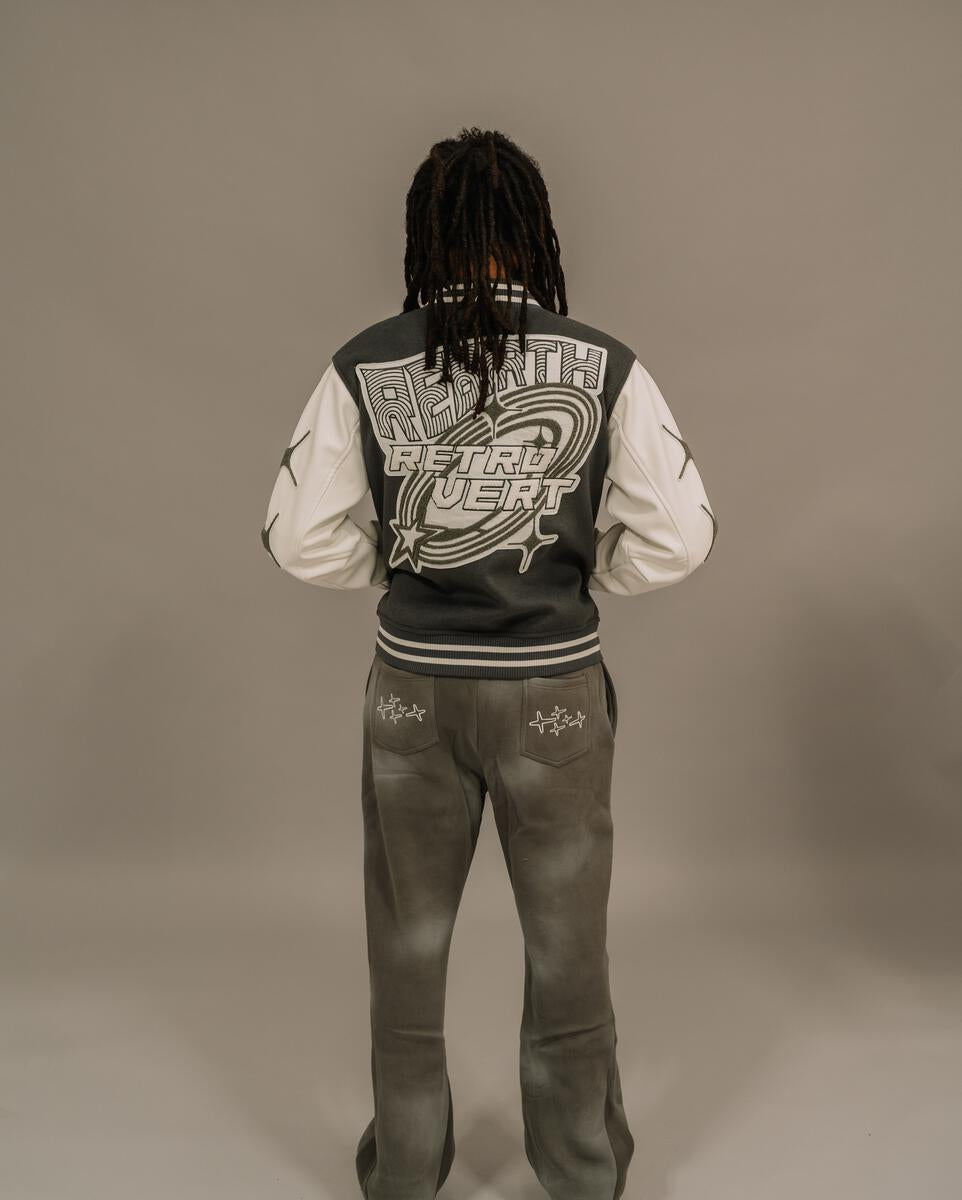 WASHED FLARE PANTS RETROVERT