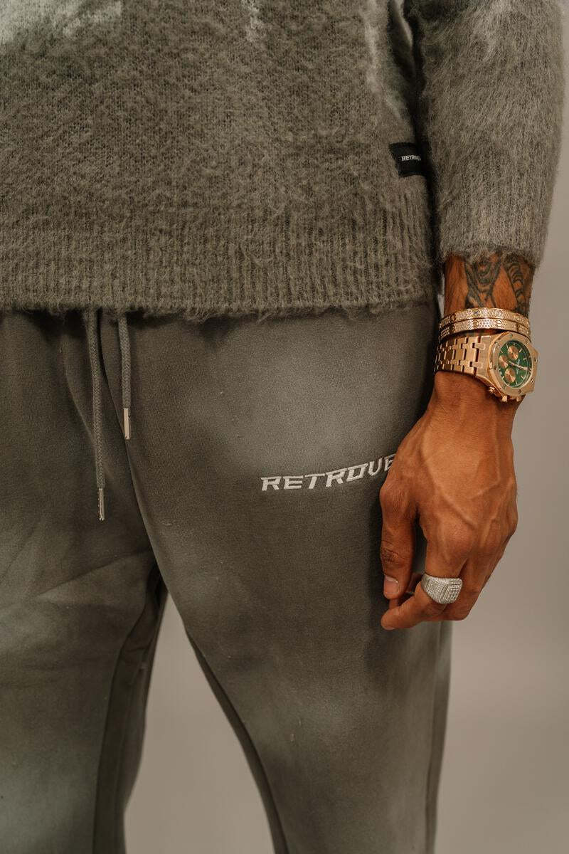 WASHED FLARE PANTS RETROVERT