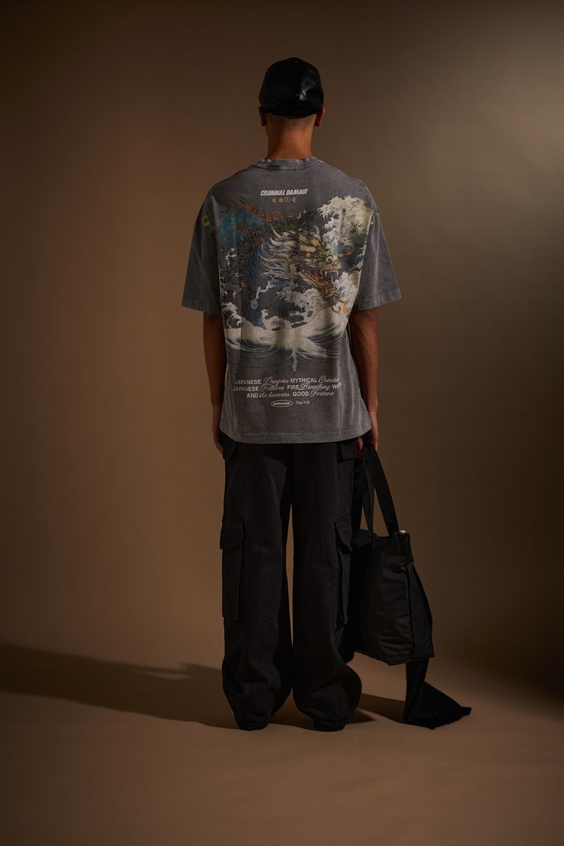 DRAGON WAVE TEE CRIMINAL DAMAGE