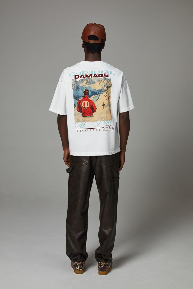 APRES SKI TEE CRIMINAL DAMAGE