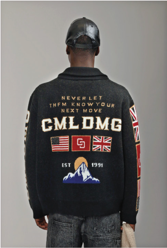 NEXT MOVE CARDIGAN CRIMINAL DAMAGE