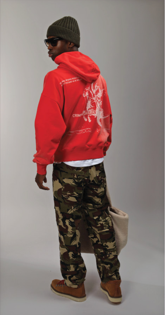 SAMURAI HOODIE CRIMINAL DAMAGE