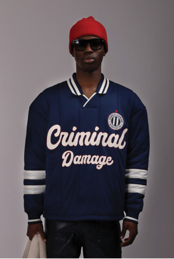 HOWARD FOOTBALL SHIRT CRIMINAL DAMAGE