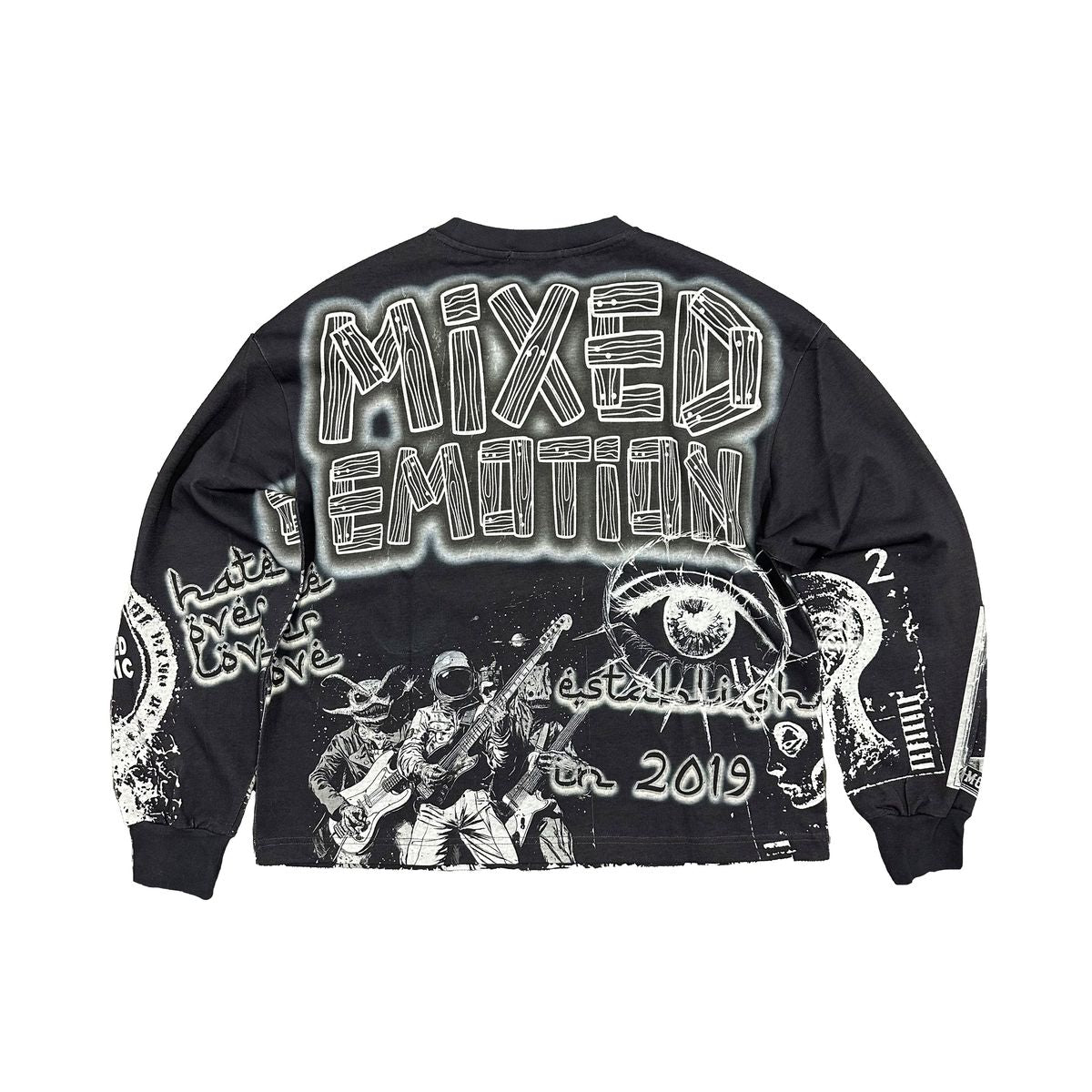 ASTRO LONG SLEEVE TEE MIXED EMOTION