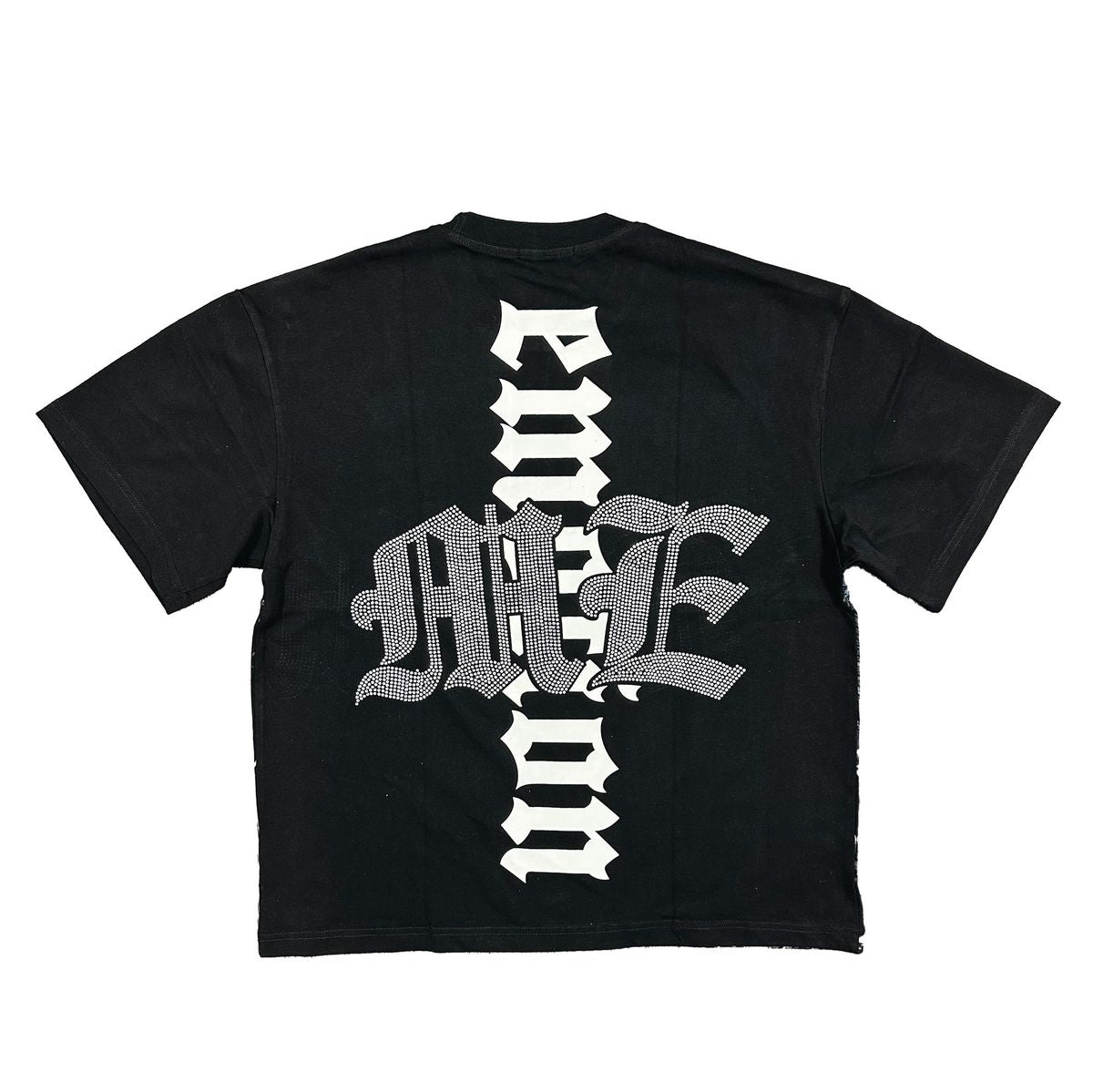 ASTRONAUT RHINESTONE TEE MIXED EMOTION
