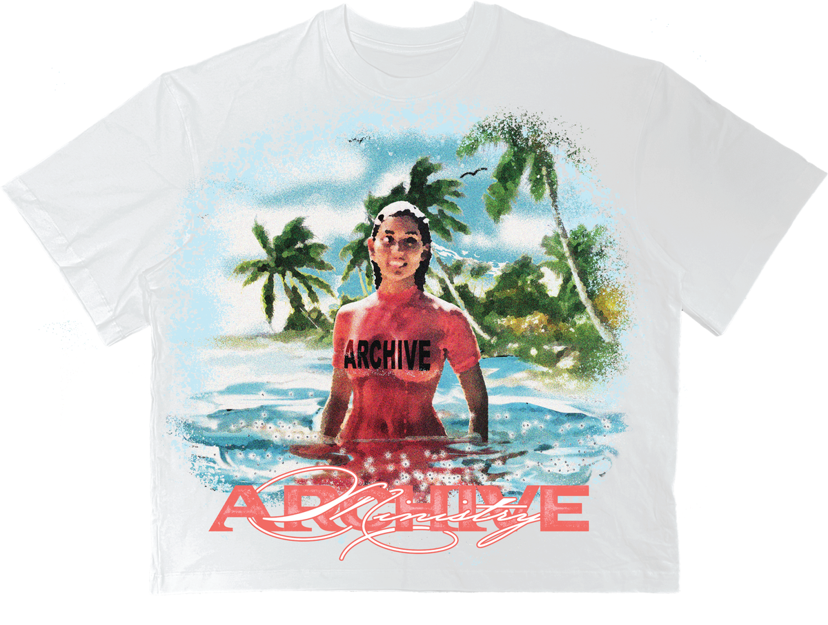 JAMAICA STUDDED TEE ARCHIVE MINISTRY