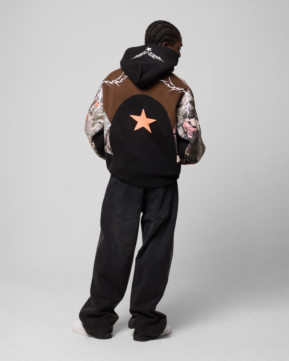 HUNTER PATCHWORK HOODIE LOITER
