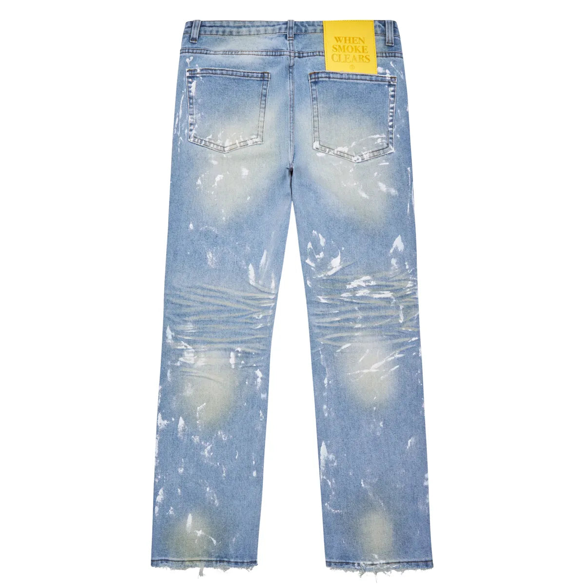 PAINTED DENIM WHEN SMOKE CLEARS