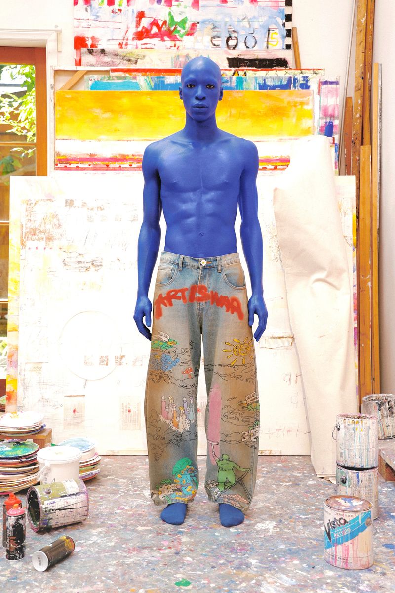 ART IS WAR PAINTER PANT WNTD APPAREL