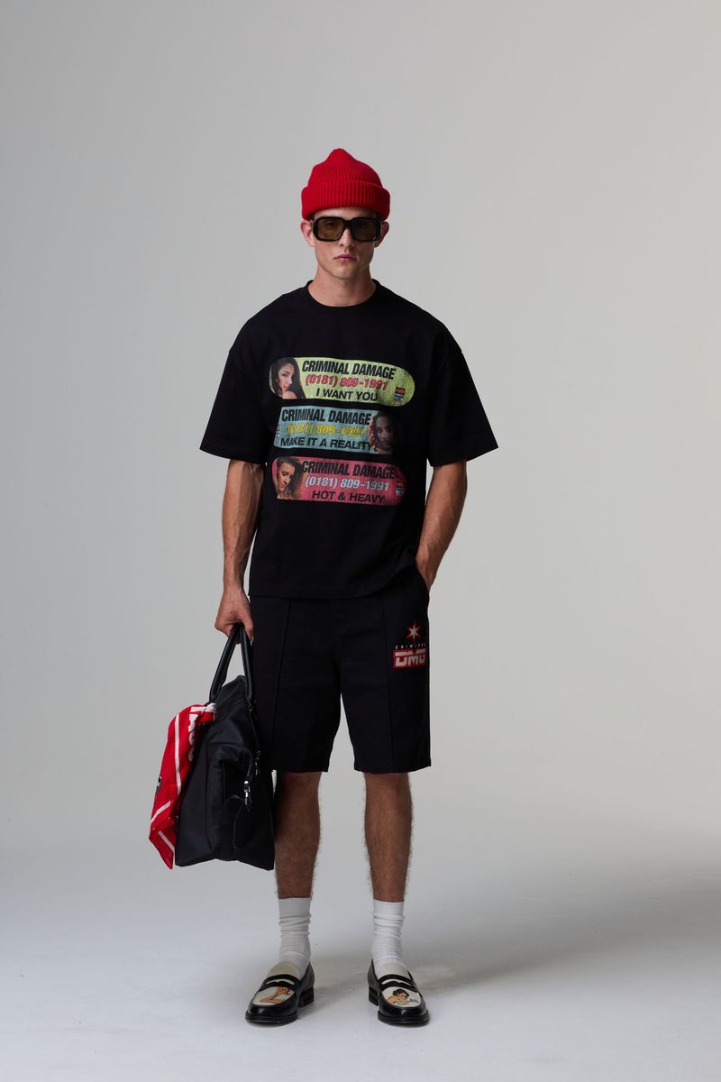 HOTLINE REALITY TEE CRIMINAL DAMAGE