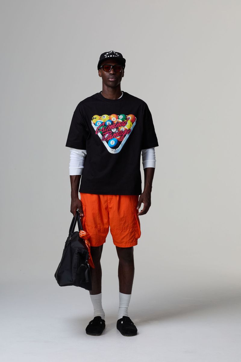 POOL CLUB TEE CRIMINAL DAMAGE