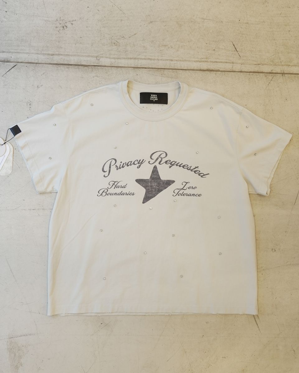 PRIVACY STAR TEE WHEN SMOKE CLEARS