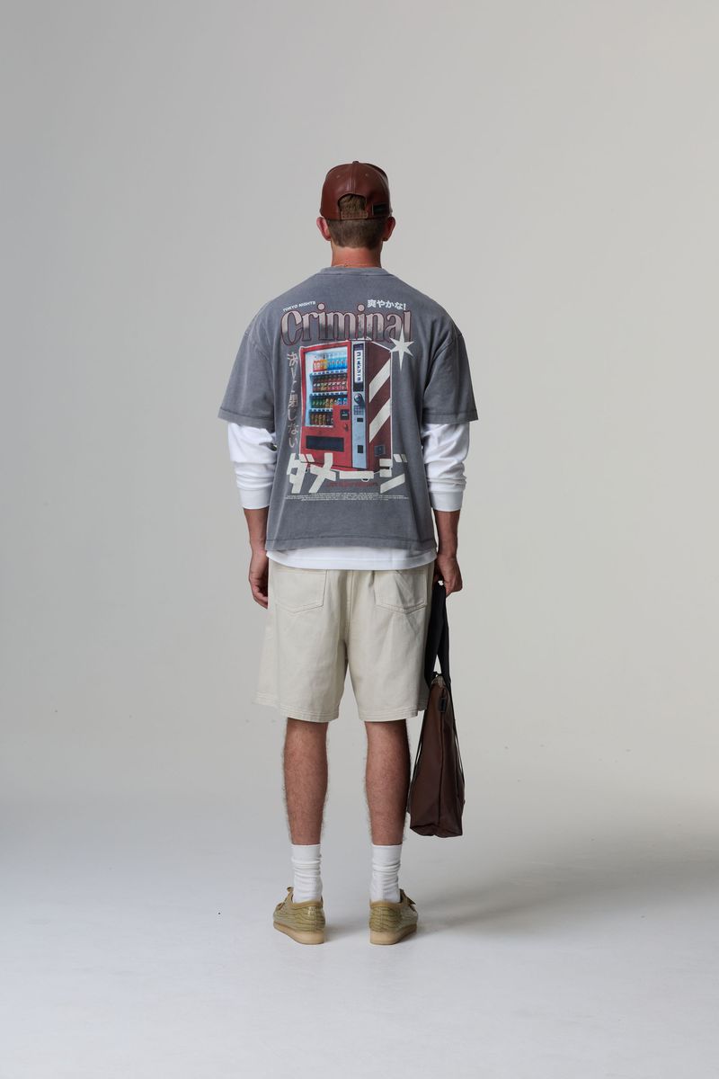 VENDING TEE CRIMINAL DAMAGE