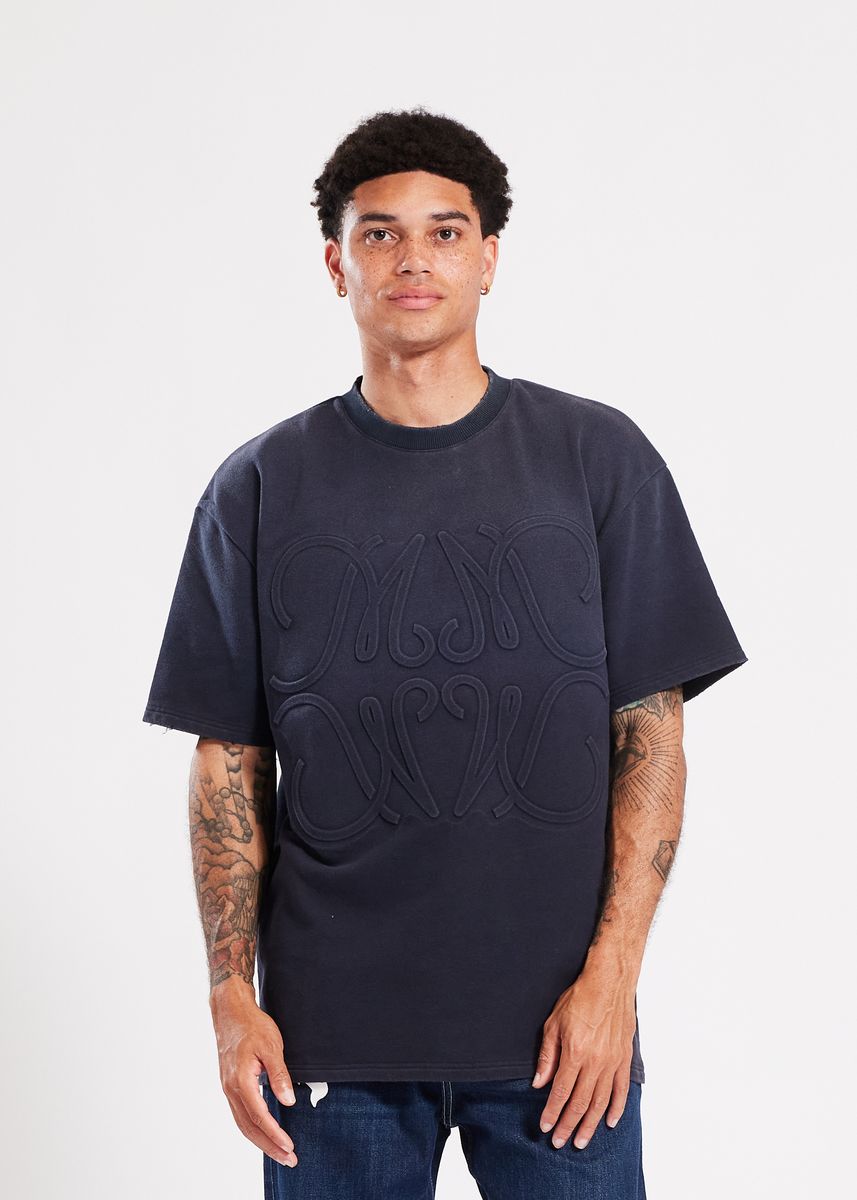 MONOGRAM EMBOSSED TEE MEMORY LANE