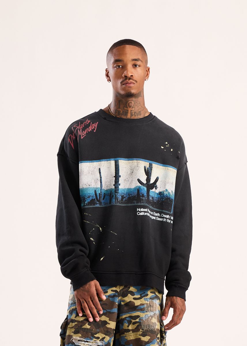 DEATH VALLEY CREWNECK DSM