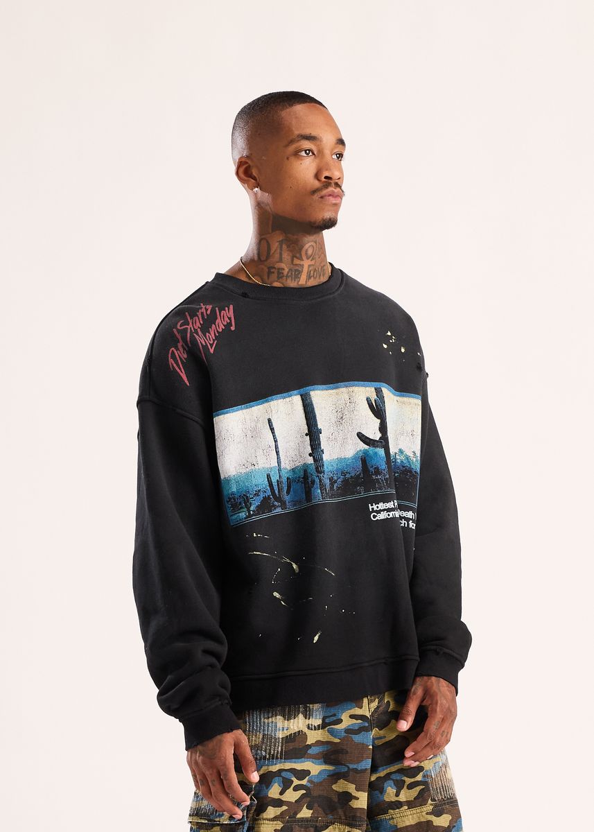 DEATH VALLEY CREWNECK DSM