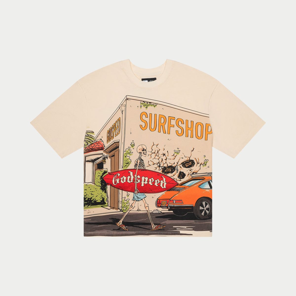 GS SURF SHOP TEE GODSPEED