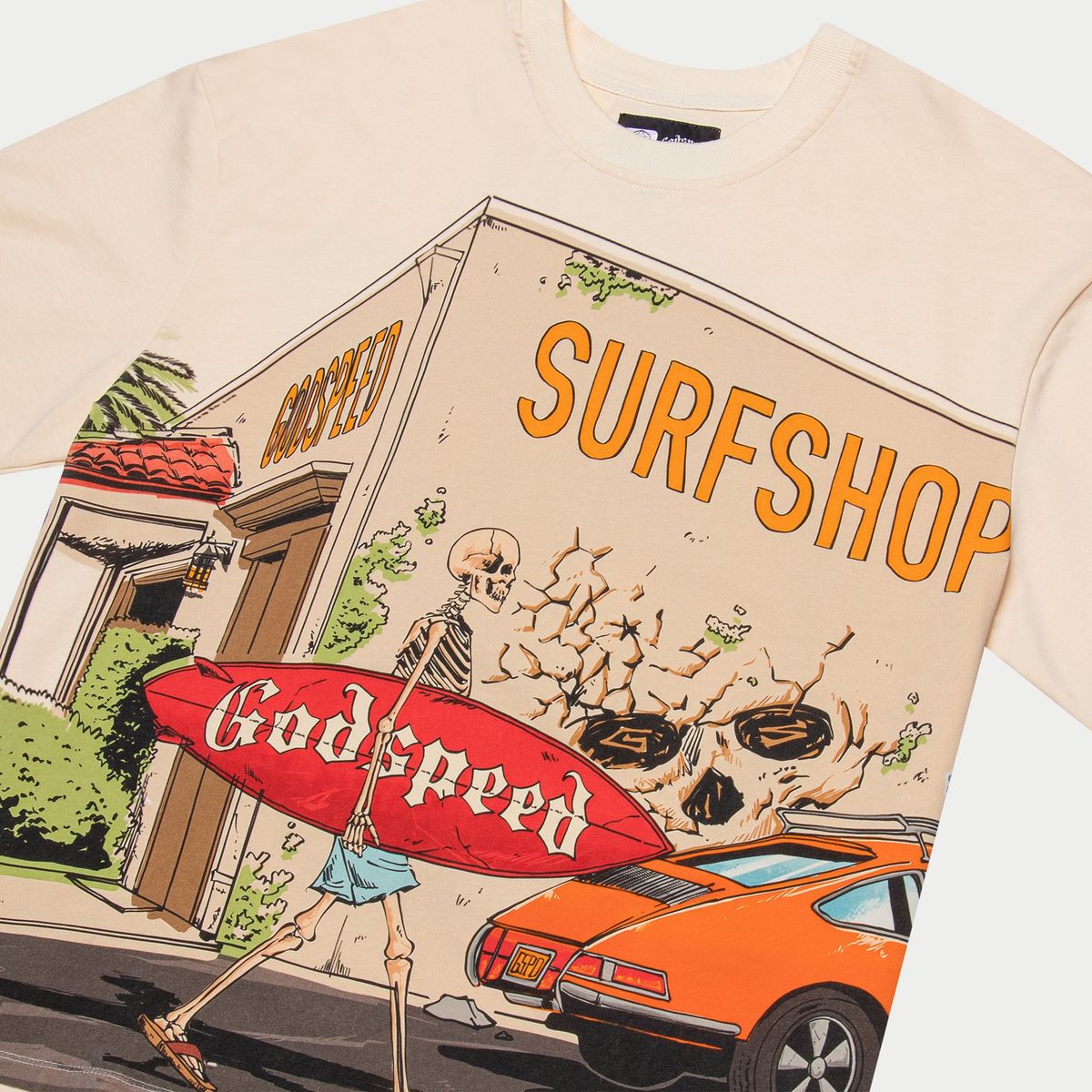 GS SURF SHOP TEE GODSPEED