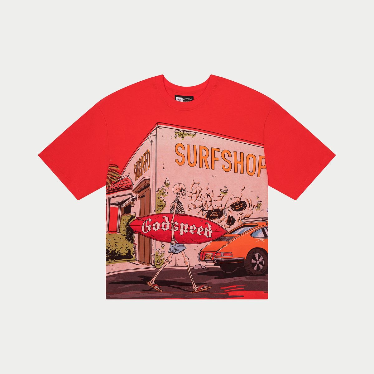 GS SURF SHOP TEE GODSPEED