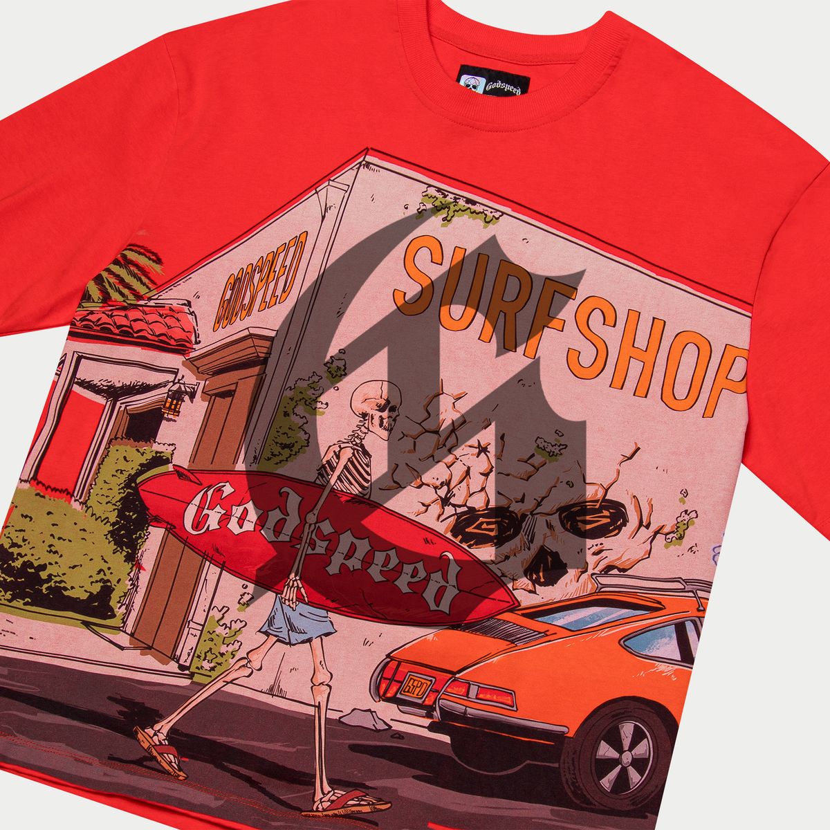 GS SURF SHOP TEE GODSPEED