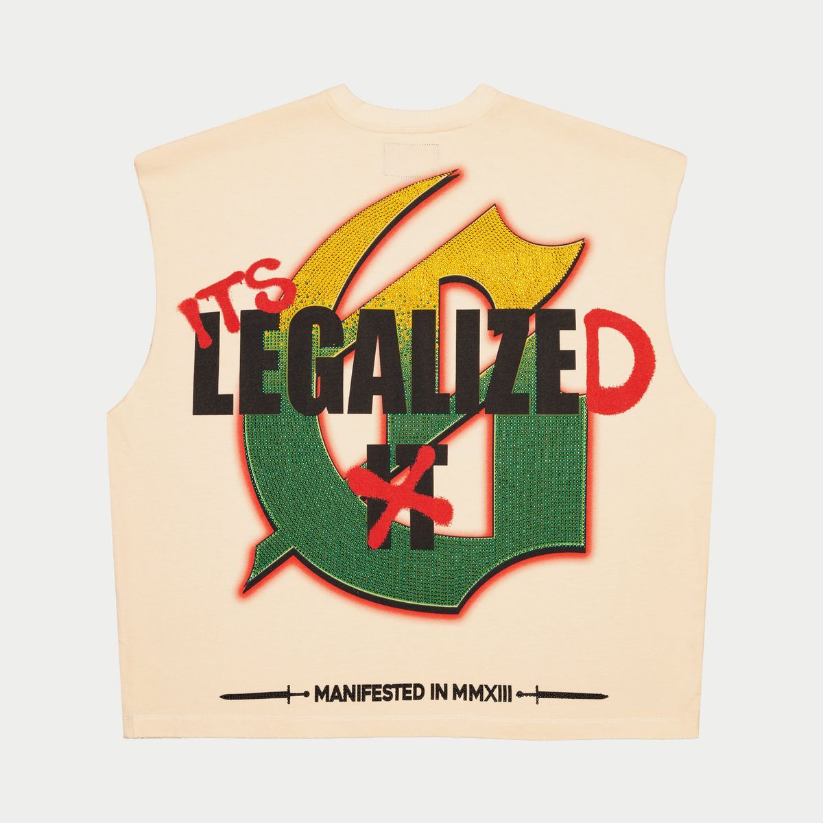 420 INDOOR VVS SLEEVELESS TEE GODSPEED