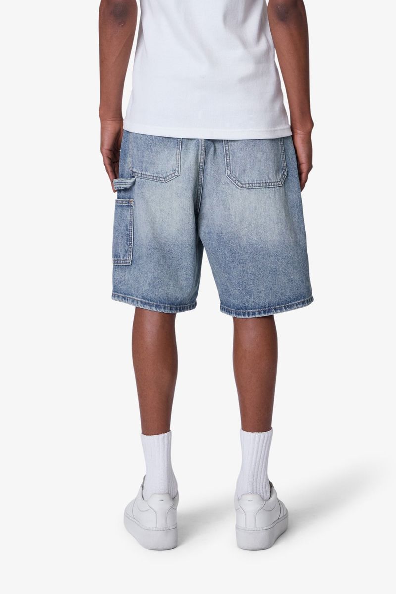 WESTERN JEWEL DENIM SHORT MNML