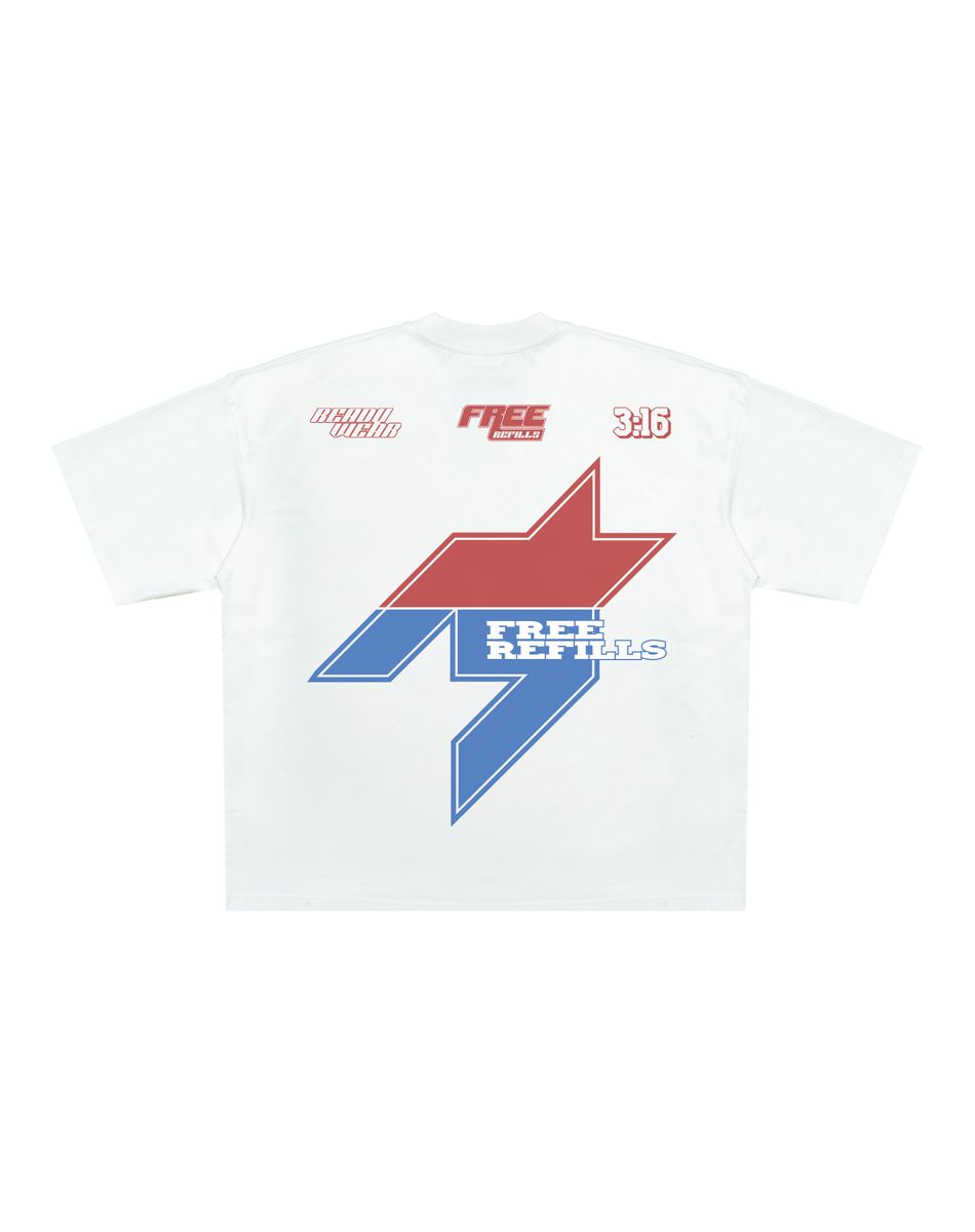RACER TEE FREE REFILLS