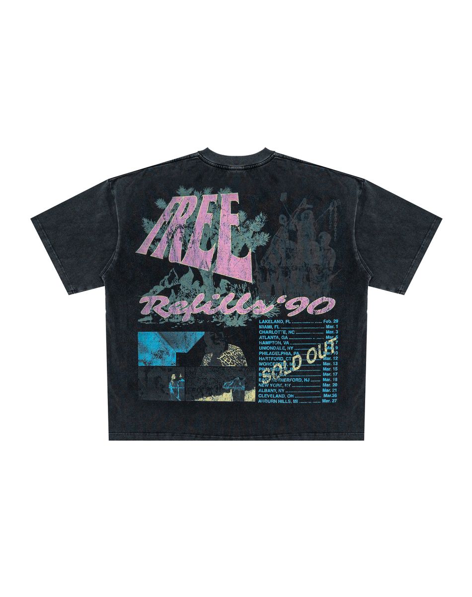 SOLD OUT TEE FREE REFILLS