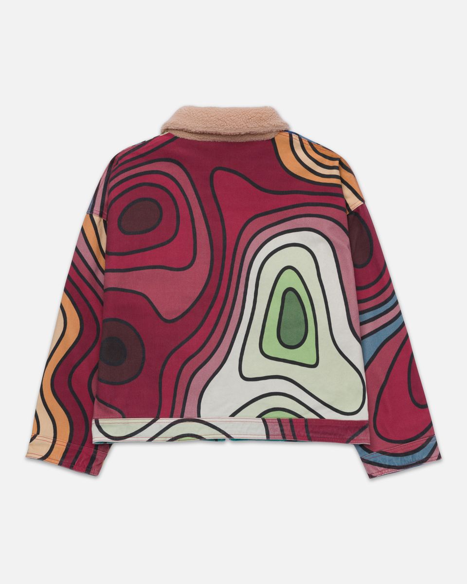 REVERSIBLE 70'S WORK JACKET RYOKO RAIN