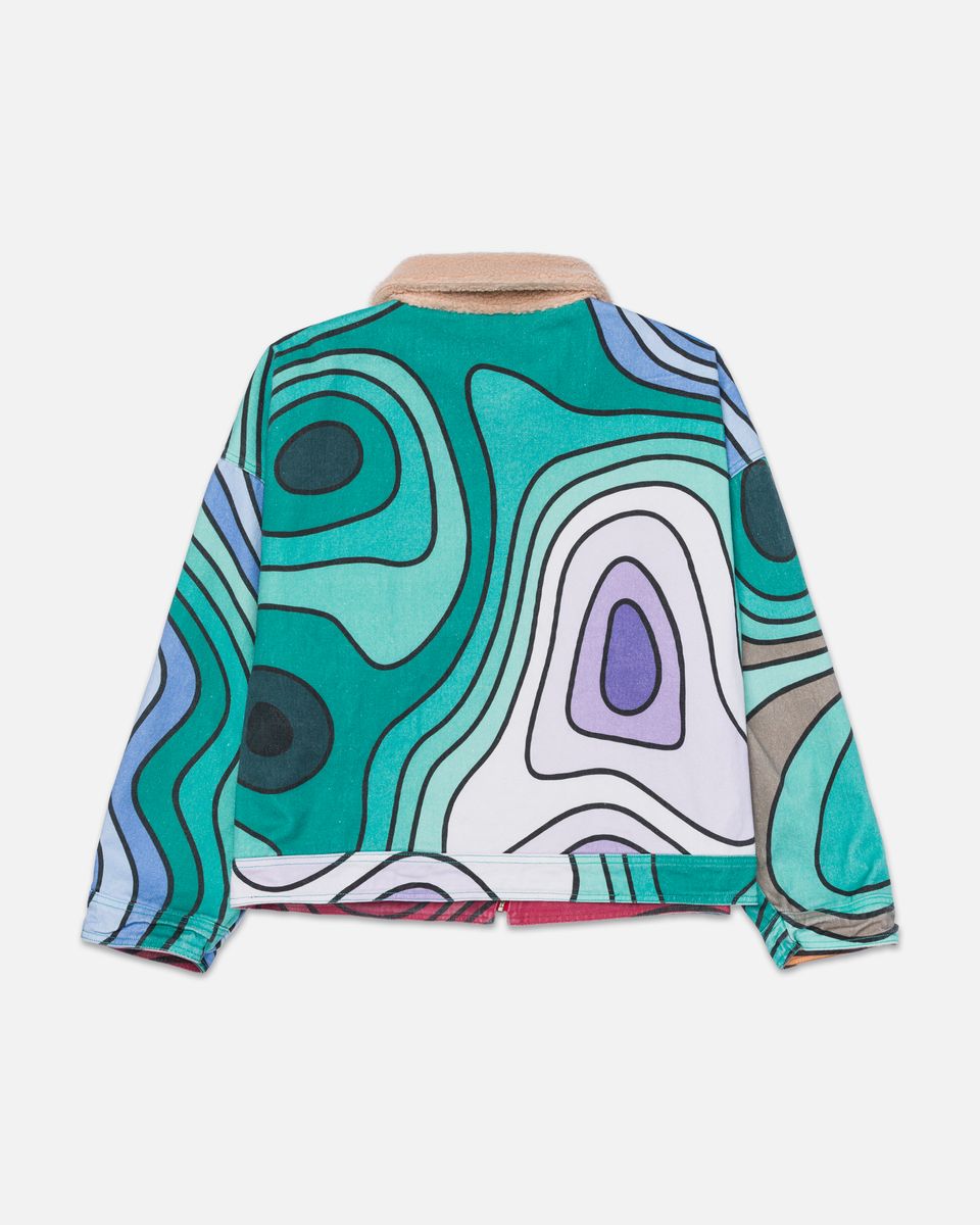 REVERSIBLE 70'S WORK JACKET RYOKO RAIN