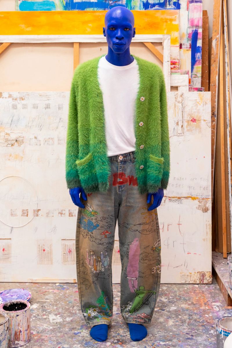 MOHAIR CARDIGAN WNTD APPAREL