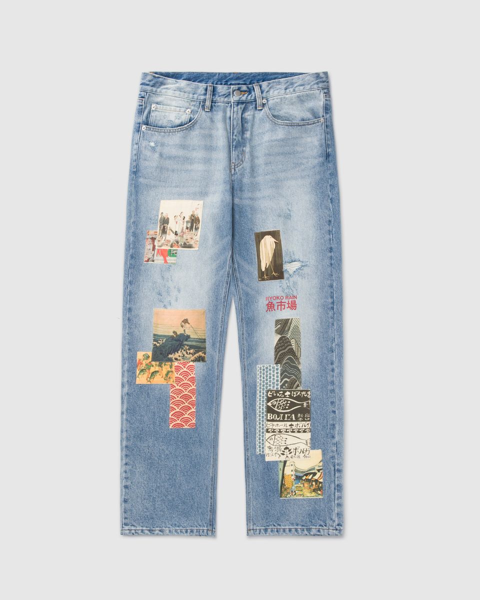 FISH MARKET DENIM JEANS RYOKO RAIN