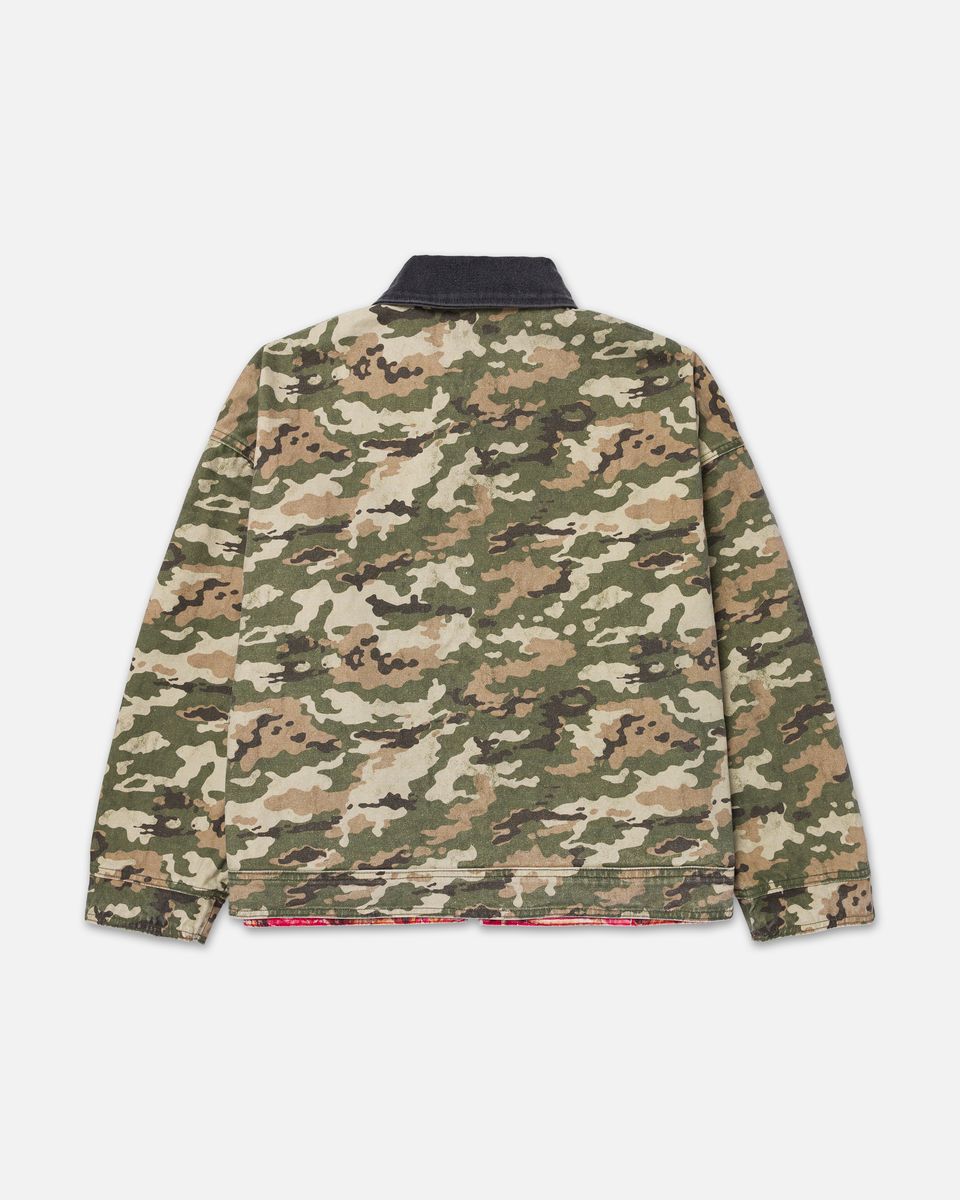 REVERSIBLE DUCK WORK JACKET RYOKO RAIN