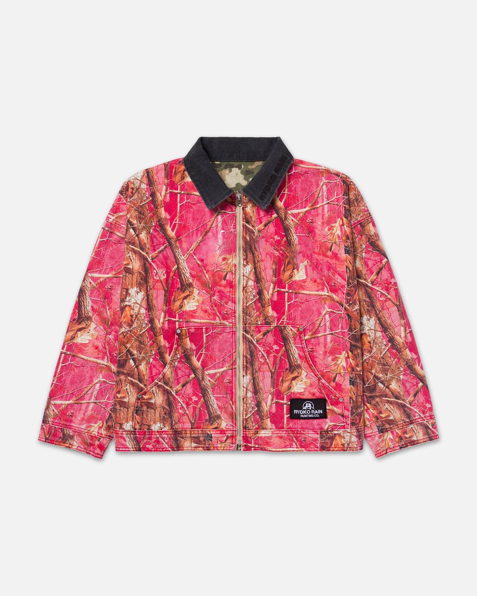 REVERSIBLE DUCK WORK JACKET RYOKO RAIN
