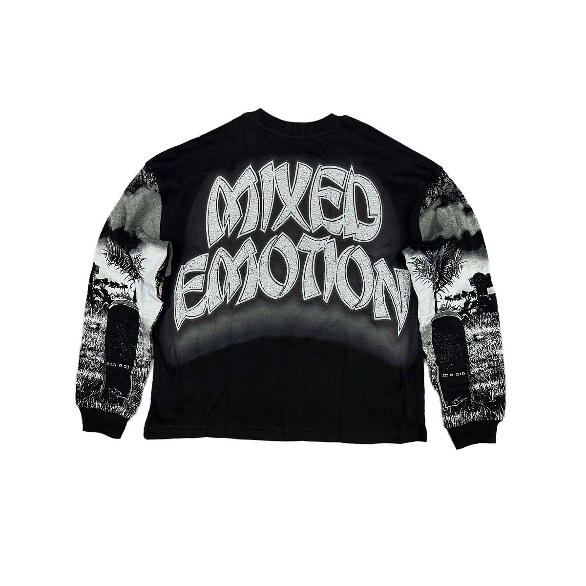 TOMBSTONE LONG SLEEVE TEE MIXED EMOTION