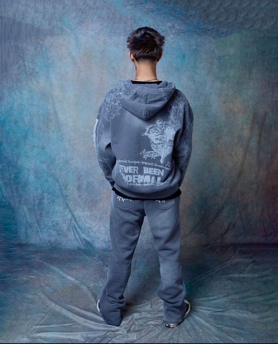 DESTROYER ZIP UP HOODIE RETROVERT