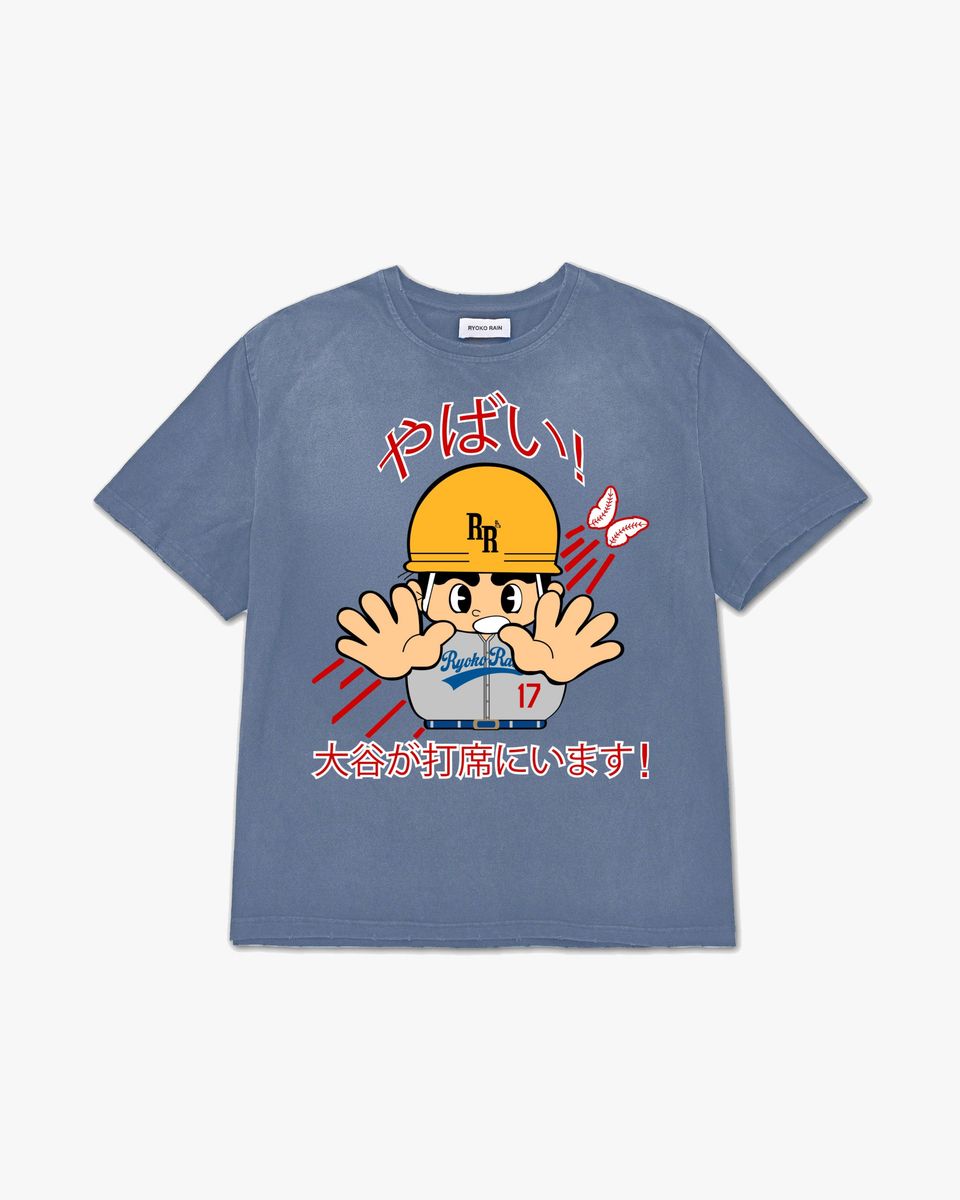 CAUTION HOME RUN TEE RYOKO RAIN