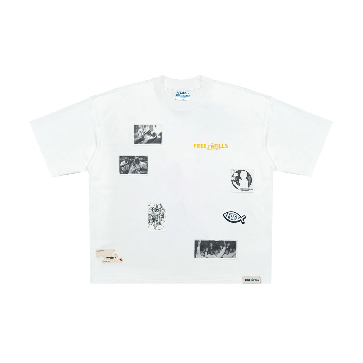 PATCHWORK TEE FREE REFILLS
