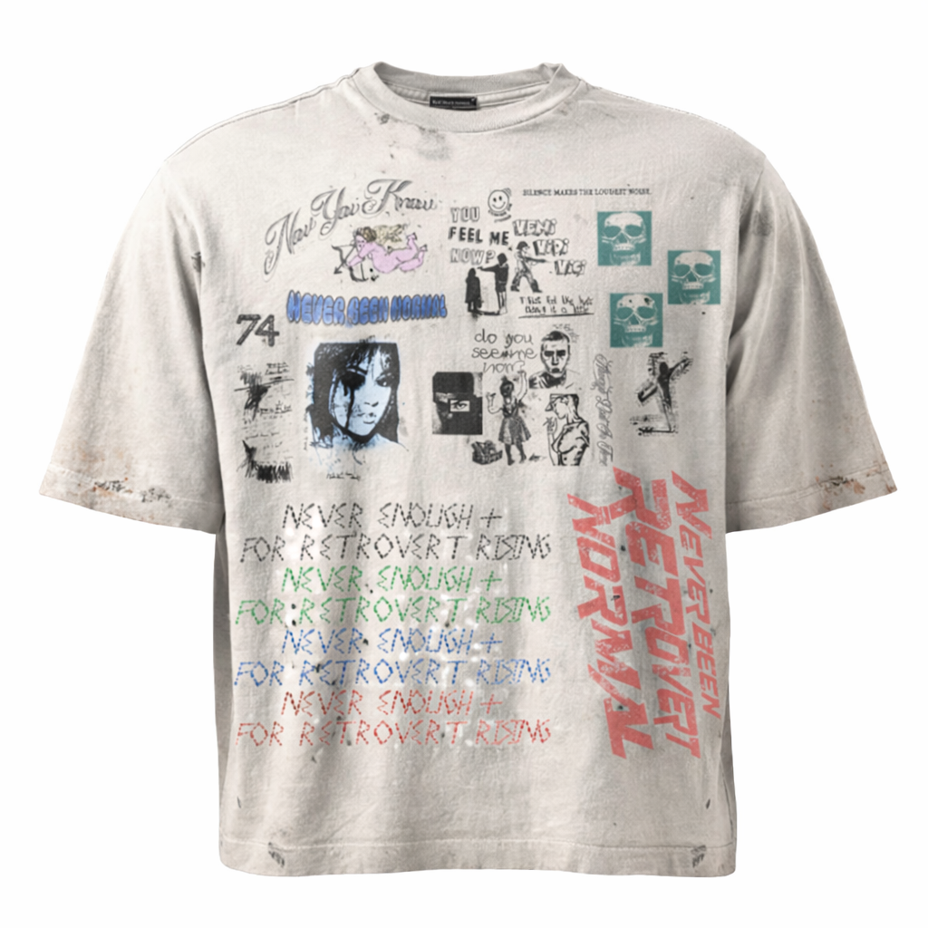 NEVER ENOUGH RHINESTONE TEE RETROVERT