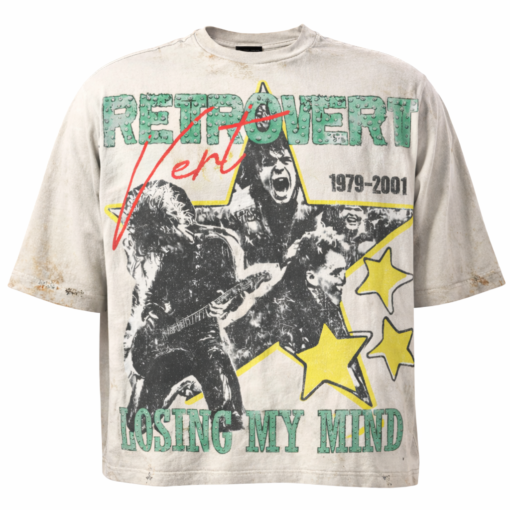 RHINESTONE STAR TEE RETROVERT
