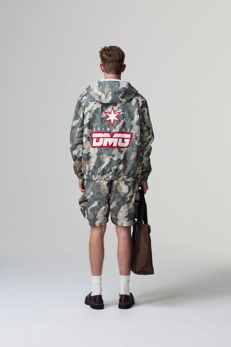 CAMO NYLON JACKET CRIMINAL DAMAGE