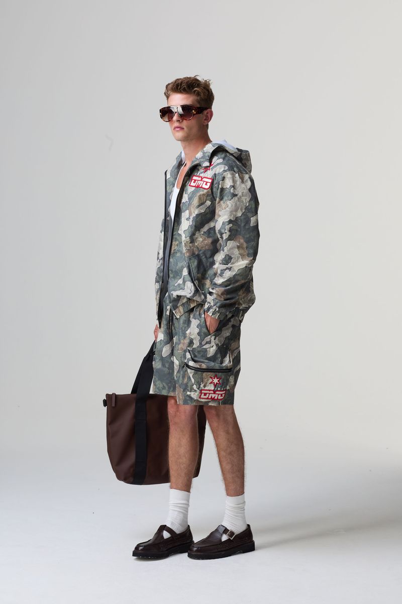 CAMO NYLON SHORT CRIMINAL DAMAGE