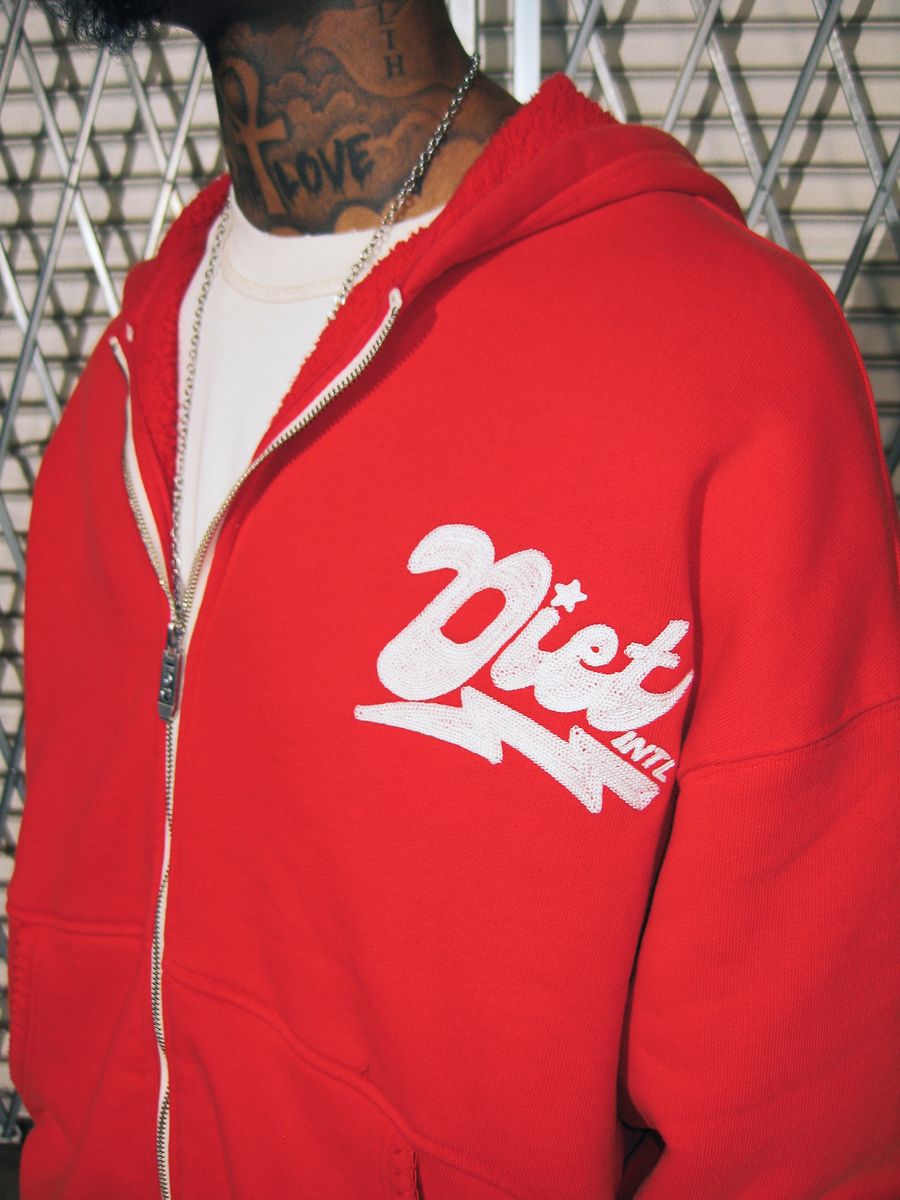 BOLT FULL ZIP UP HOODIE D.S.M