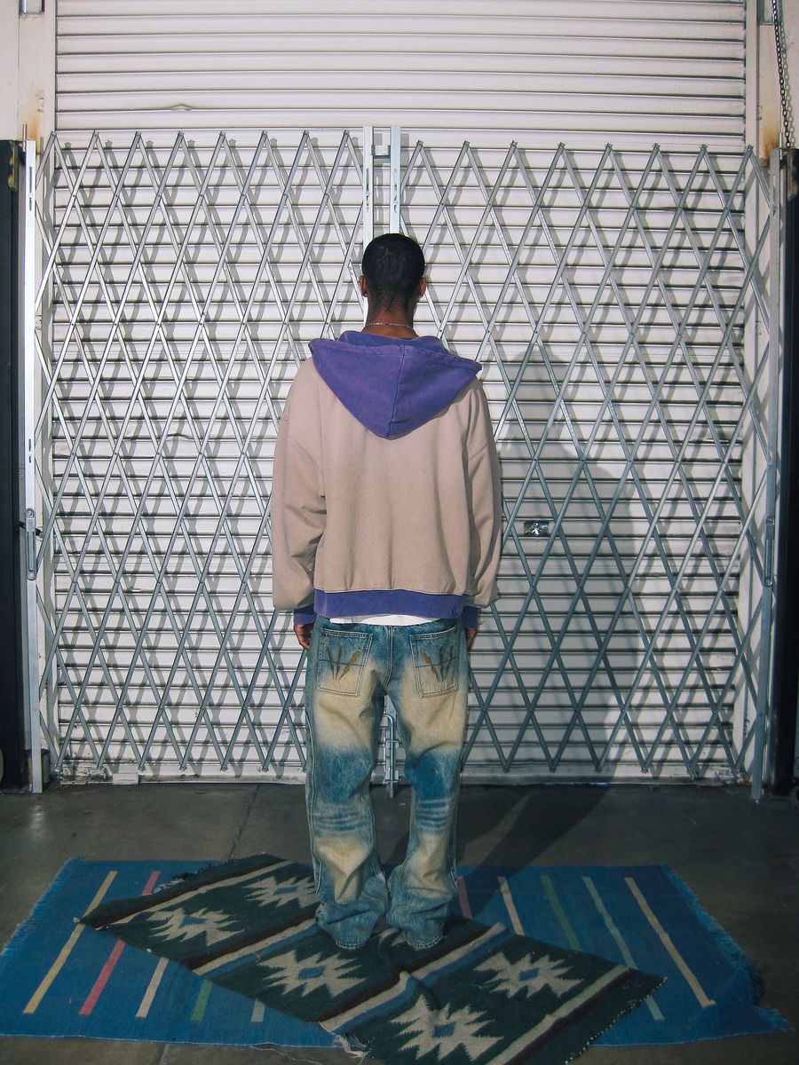 COLLEGIATE OVERLAP HOODIE D.S.M