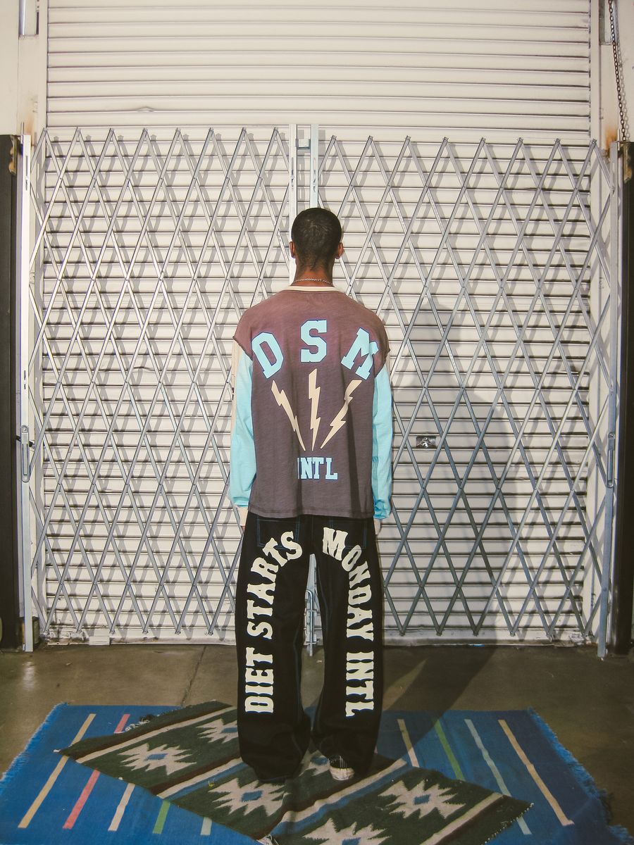 BOLT PANEL LONG SLEEVE TEE D.S.M